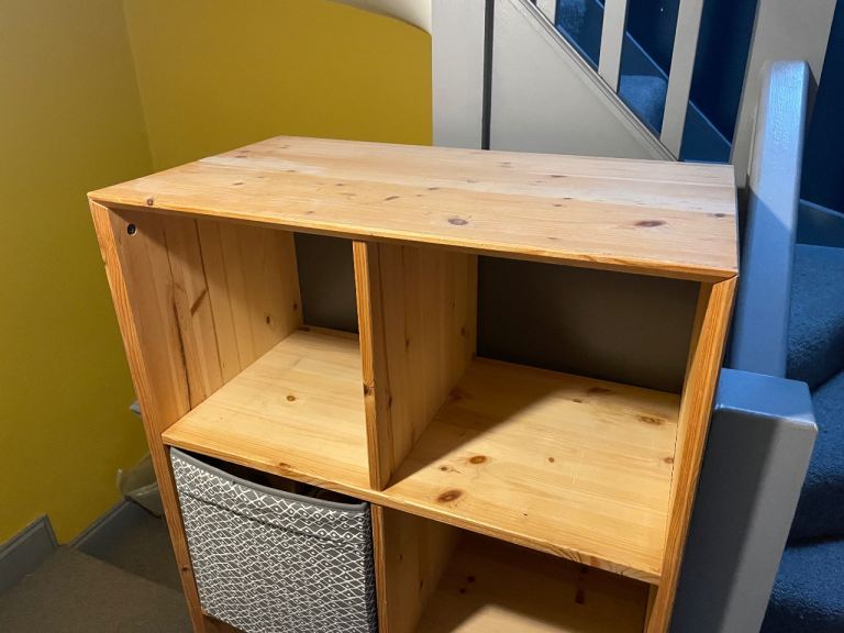 IKEA solid wood bookshelf / storage 