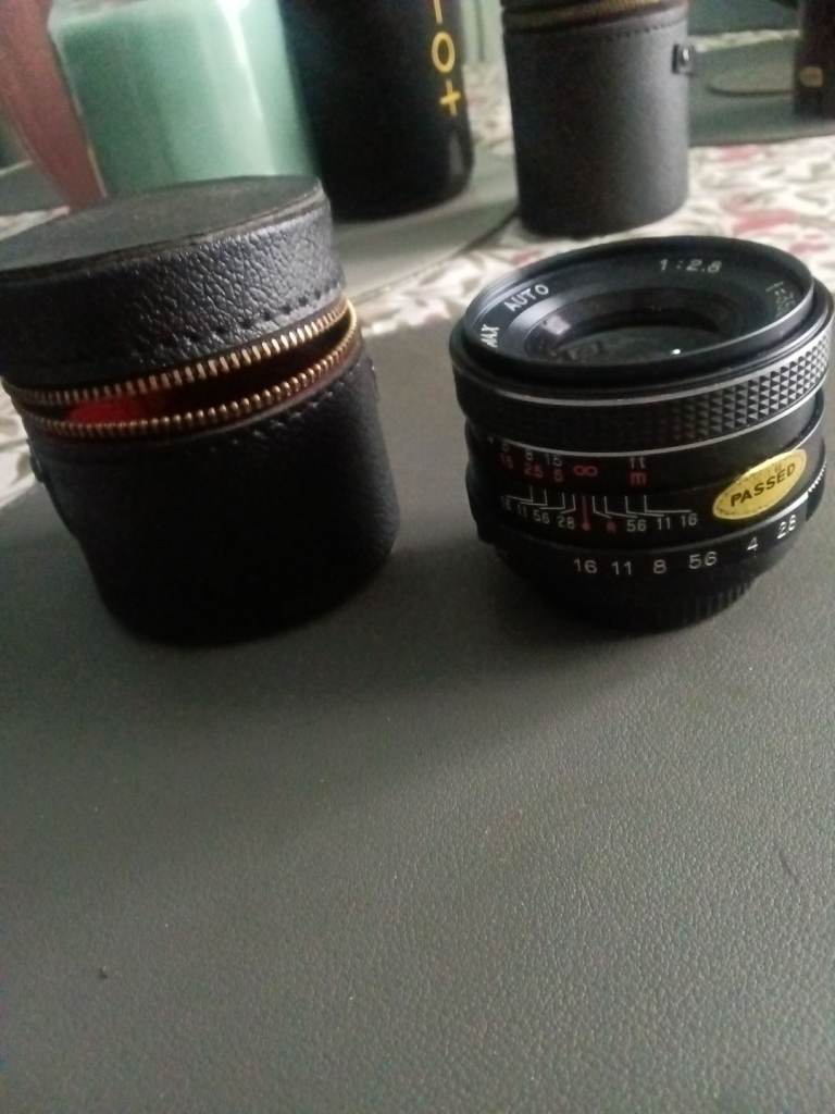 Pentax camera and lenses