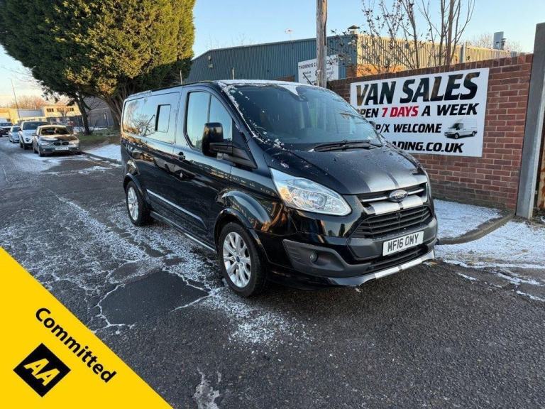 2016 16 FORD TRANSIT CUSTOM 2.2 TDCI 290 SPORT PANEL VAN 5DR DIESEL MANUAL L1 H1