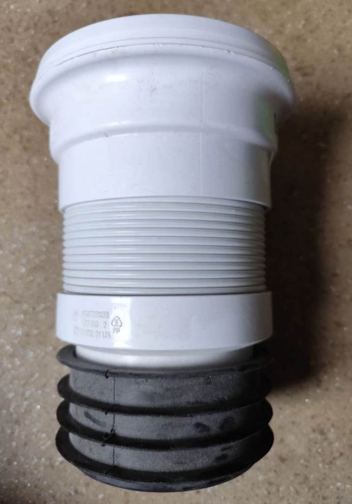 New Toilet Pan Connector POLYPIPE SK57