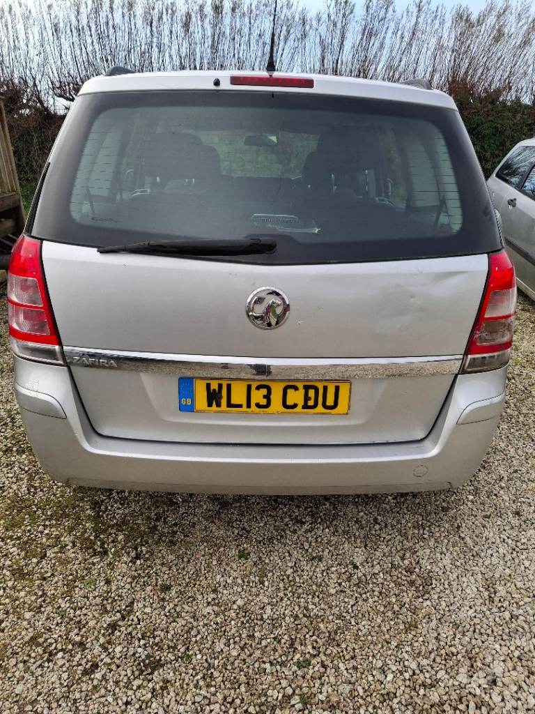 Vauxhall, ZAFIRA, MPV, 2013, Manual, 1598 (cc), 5 doors