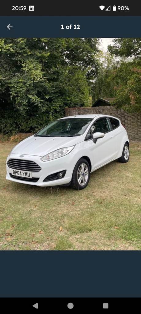Ford, FIESTA, Hatchback, 2014, Manual, 1241 (cc), 3 doors