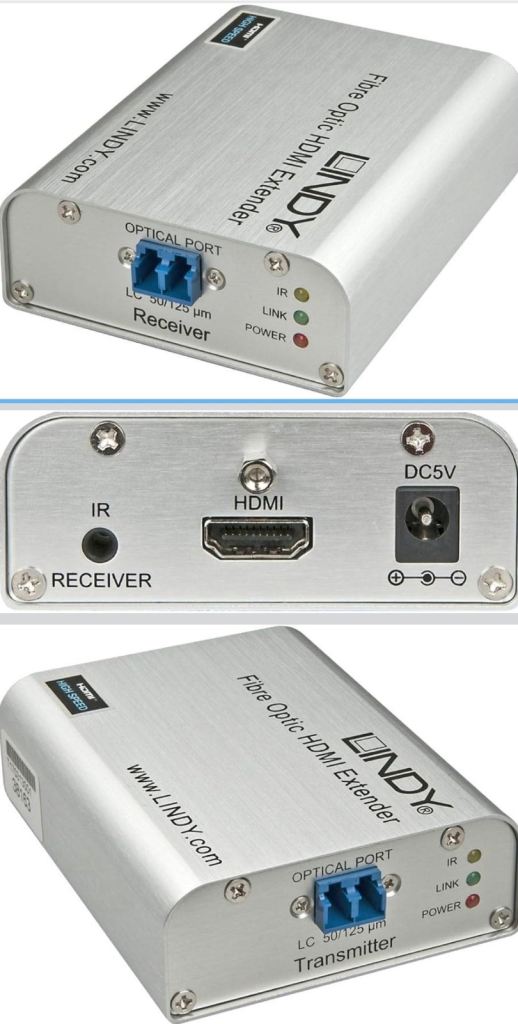 LINDY Fibre Optic HDMI 4K Extender