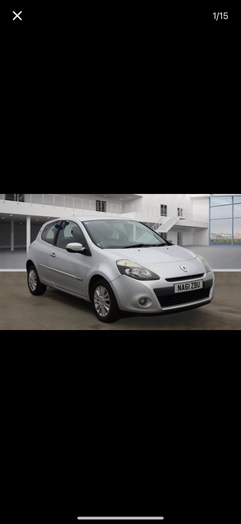 2012 Renault Clio 1.2 16V I-Music 3dr HATCHBACK Petrol Manual