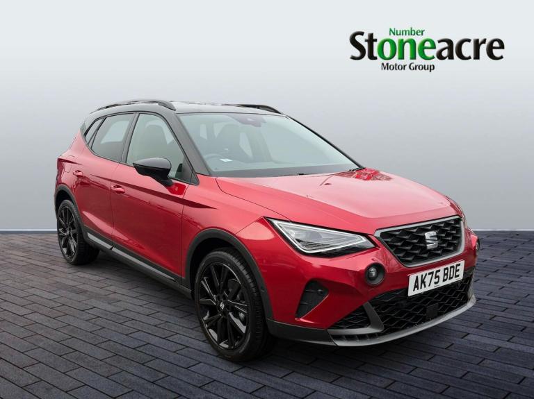2025 SEAT Arona 1.0 TSI FR Black Edition SUV 5dr Petrol DSG Euro 6 (s/s) (115 ps) HATCHBACK Petro...