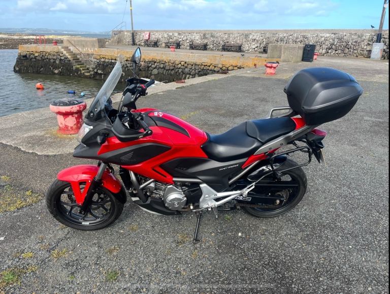 Honda NC700 full luggage 
