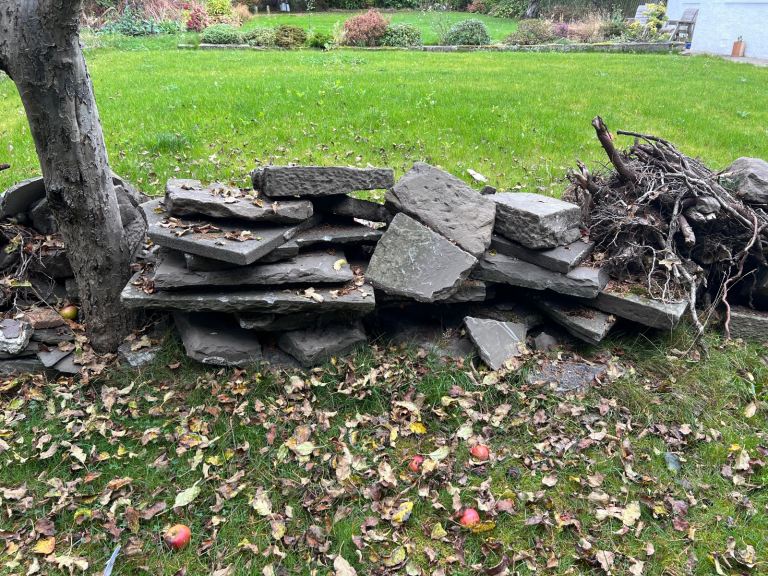 Reclaimed Garden paving flag stones