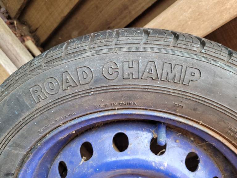 2 Of TRAILER WHEELS PAIR 13 INCH 100 PDC 57mm CENTRE BORE Spare Wheels