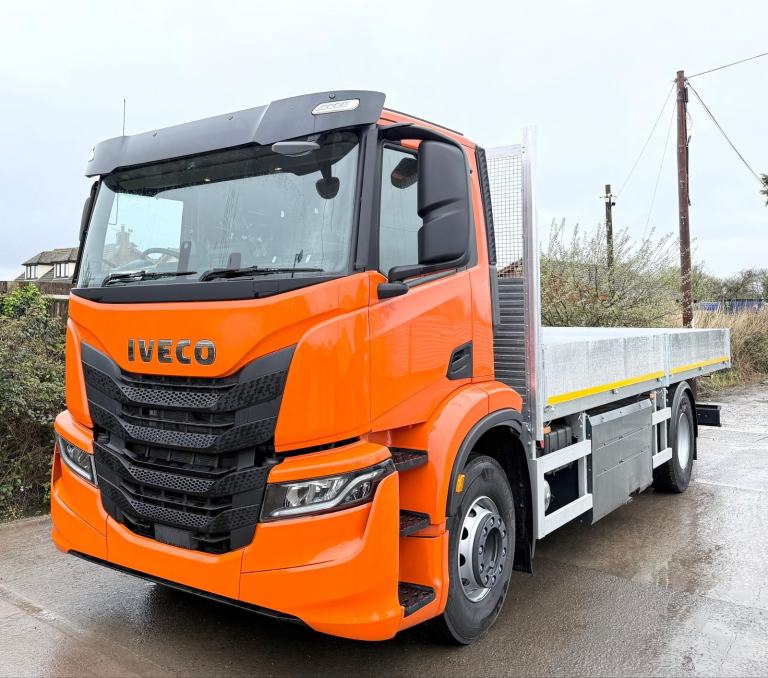 2026 IVECO STRALIS S-WAY CNG400 NEW ALLOY SCAFFOLD DROPSIDE 18T 130 MILES! EURO6
