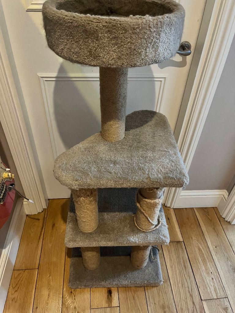 Large Grey Cat Tree - FREE!