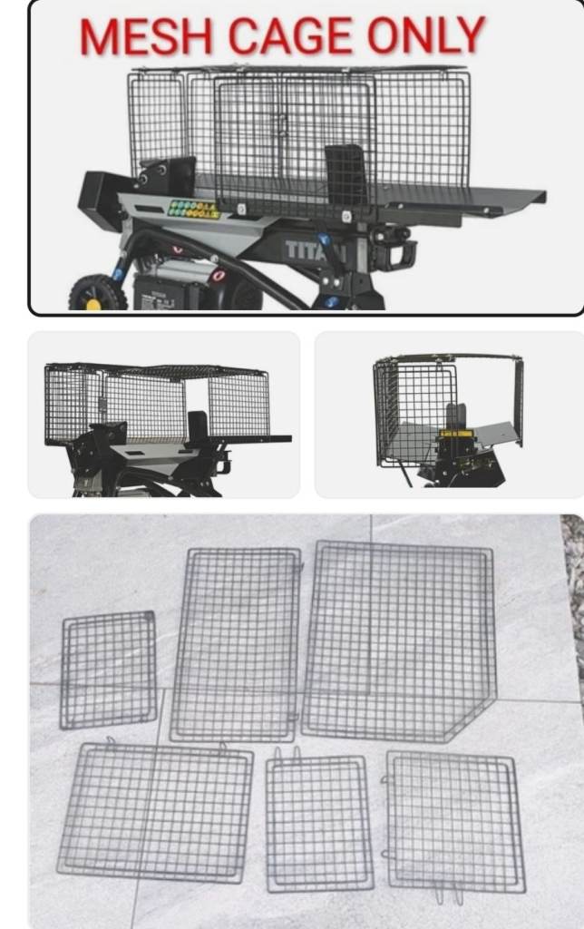Titan log splitter cage