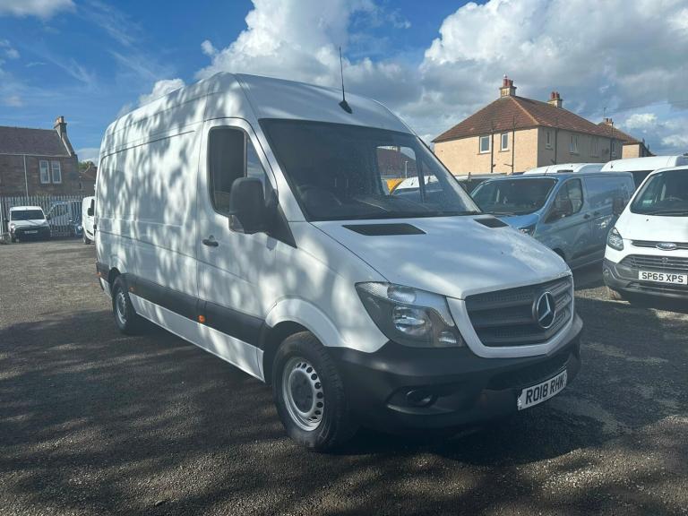 2018 Mercedes-Benz Sprinter 3.5t Van 314 2.2 CDI BLUETECH MWB PANEL VAN Diesel Manual