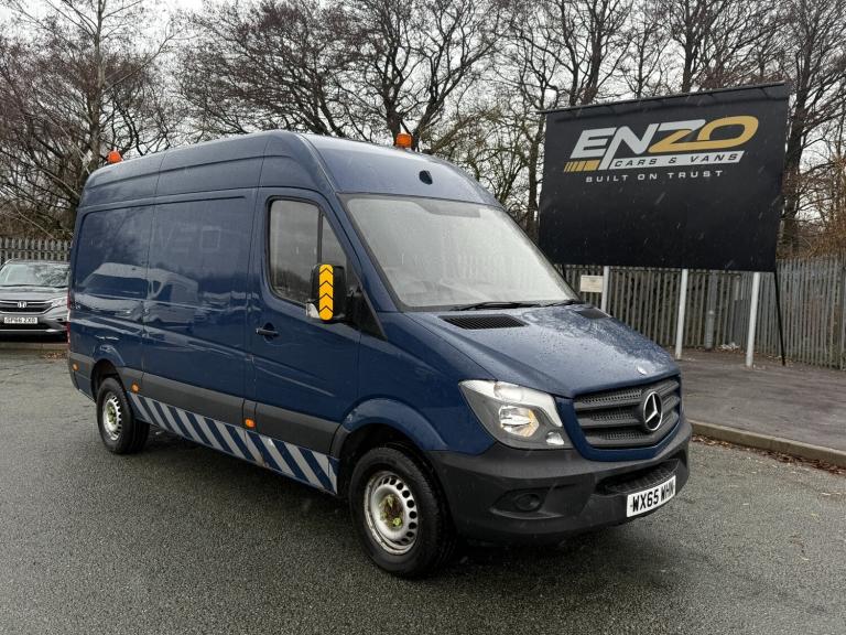 2015 65 REG MERCEDES-BENZ SPRINTER 313 2.1 DIESEL CDI MANUAL MWB PANEL VAN 