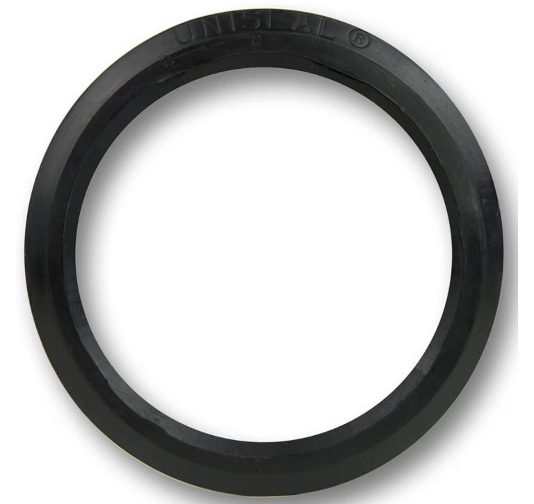 (Brand New) 4” UNISEAL Rubber Flexible Tank Bulkhead Pipe Connector Grommet Plumbing Koi Hydroponics