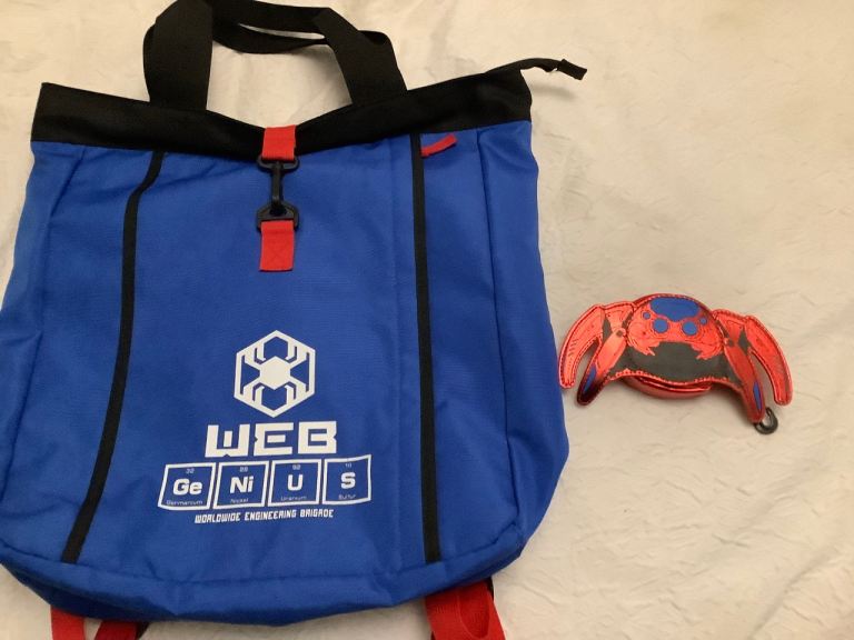 SPIDER-MAN Web Genius Backpack & Coin Purse ** NEW ** | in ...