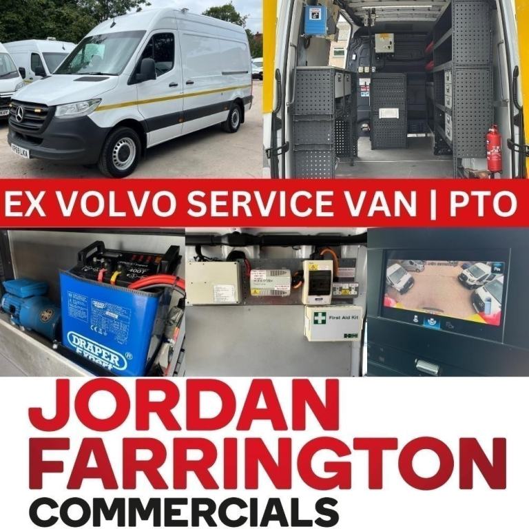 2019 MERCEDES BENZ SPRINTER 314 RWD FITTERS WORKSHOP PTO GENERATOR VAN *AIR-CON*