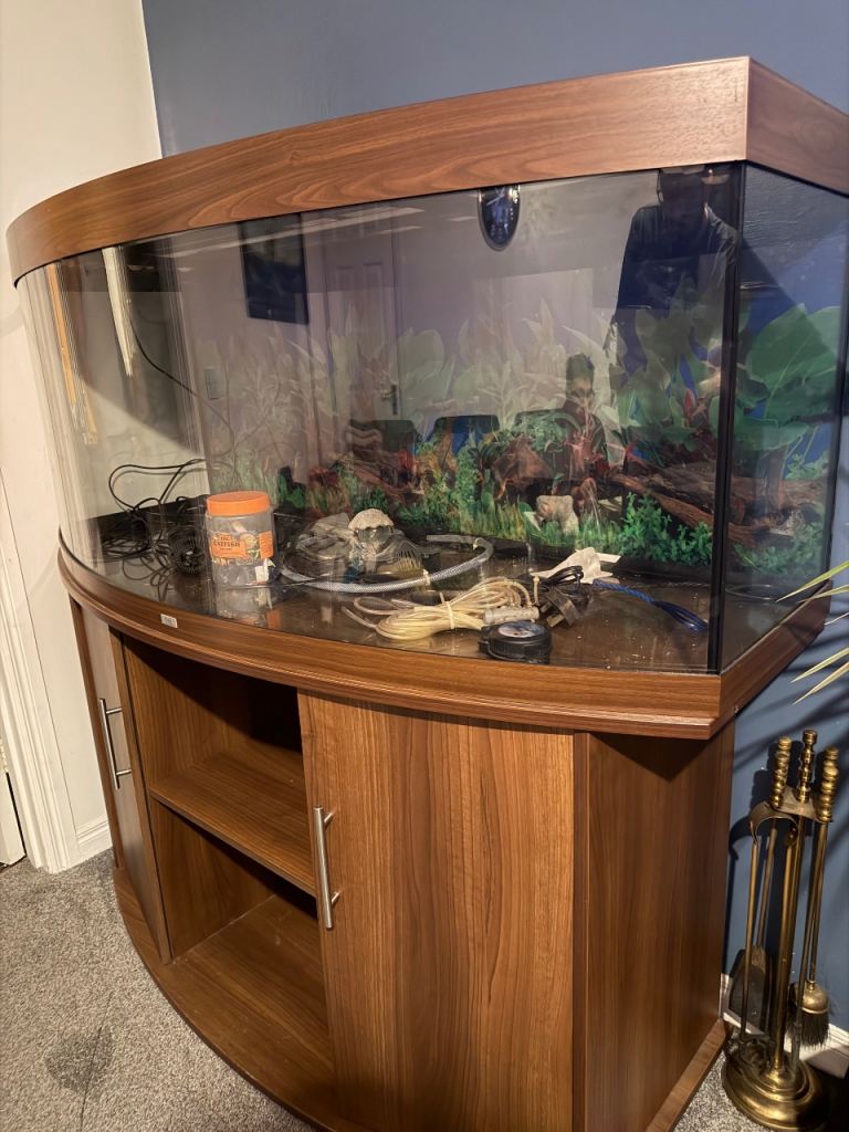 Juwel 450 Aquarium and Cabinet Set Lighting, Filter, Heater, Fish Tank