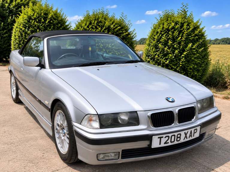 1999 T BMW 328i CONVERTIBLE MANUAL 2.8 PETROL E36 SILVER