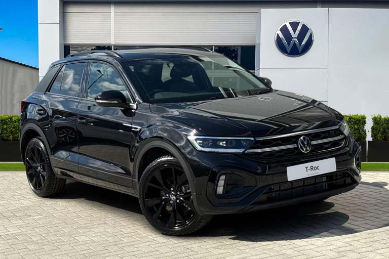 2025 Volkswagen T-Roc 1.5 TSI Black Edition SUV 5dr Petrol Manual Euro 6 (s/s) (150 ps) SUV Autom...