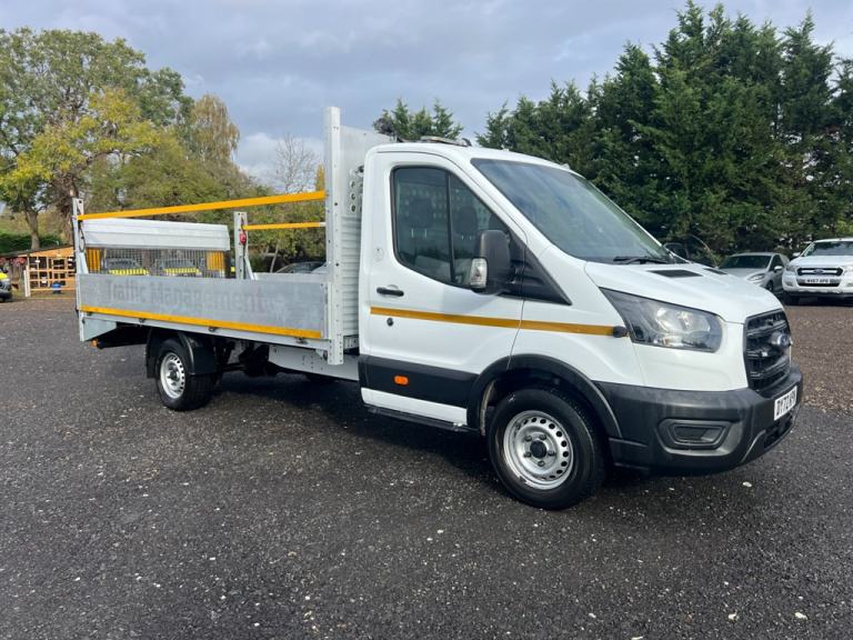 2022 Ford Transit 350 LEADER DROPSIDE ECOBLUE WITH TAIL LIFT Dropside Diesel Manual