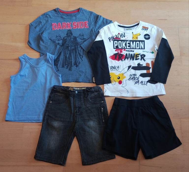 Kids / boys clothes bundle size 5-6y set1A