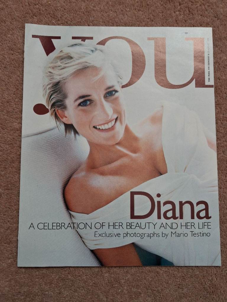You Magazine Diana: A Celebration of Her Beauty and Hert Life 23.08.1998