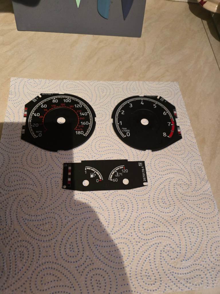 Ford focus dials