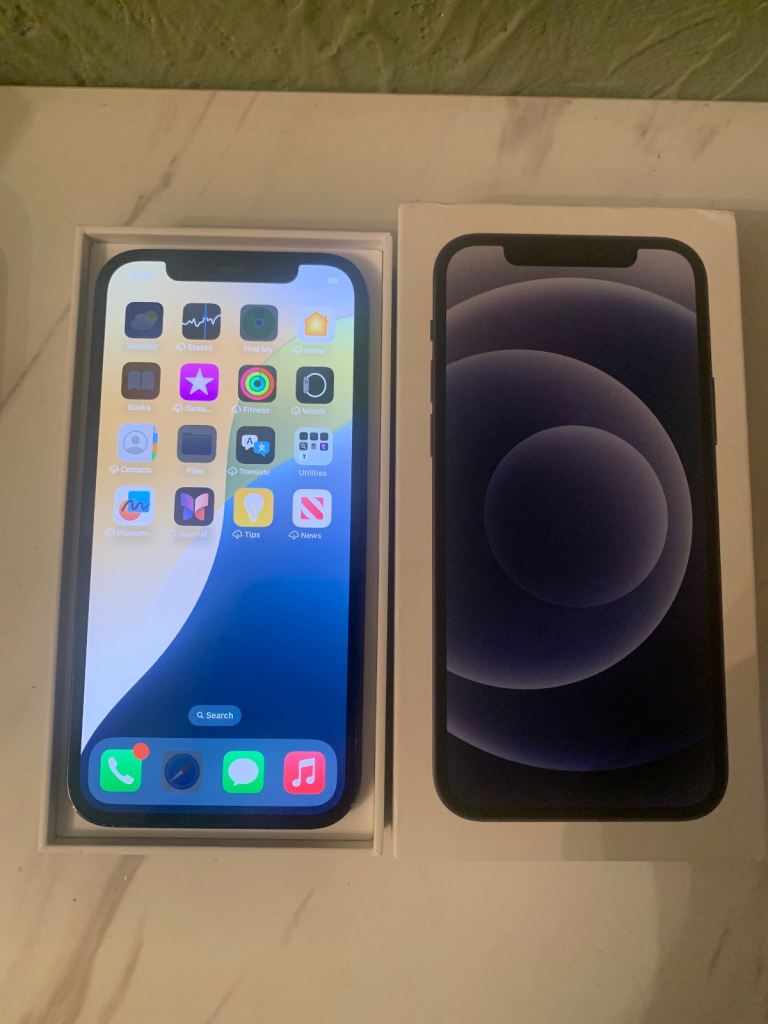 iPhone 12 in Black – Fantastic Condition, Unlocked
