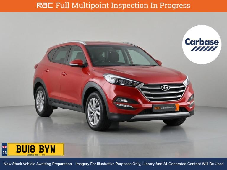 2018 Hyundai TUCSON 1.6 GDi Blue Drive SE Nav SUV 5dr Petrol Manual Euro 6 (s/s) (132 ps) SUV PET...
