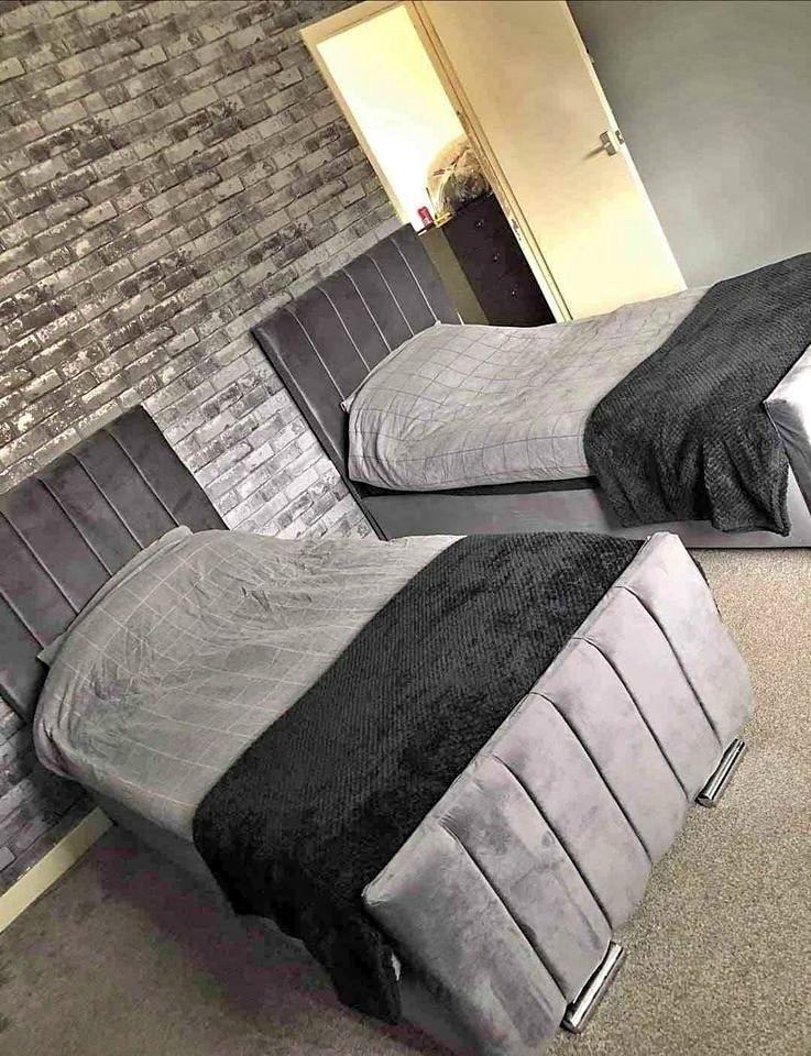 Single Bed With Quality Mattress And Free Home Delivery Inbox For Price