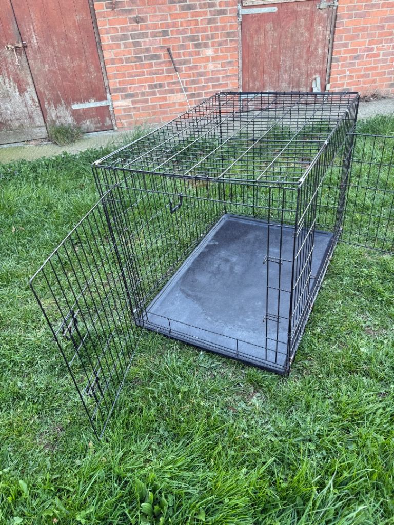 Extra Large Dog/ Puppy Crate/ Cage  - 100cm (Also Dividers if required) 