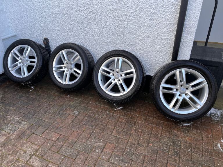 Genuine Audi Alloy wheels and tyres 