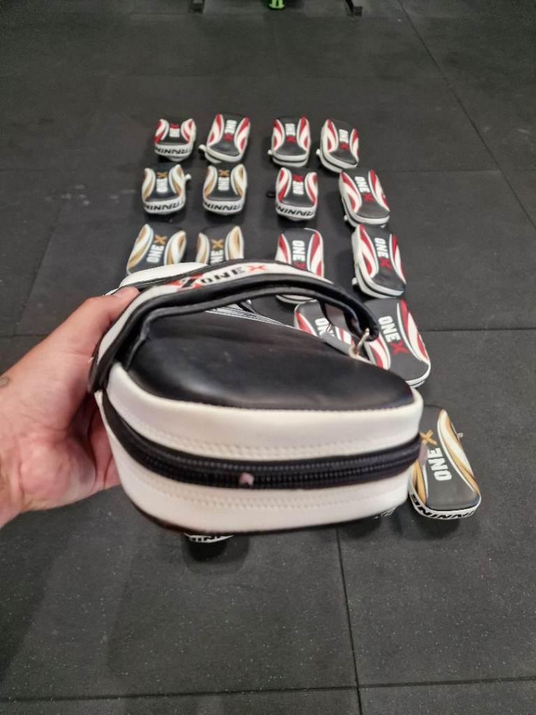 Thai, boxing, kick, strike pads