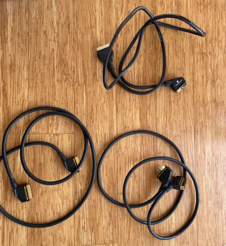 Excellent quality SCART cables
