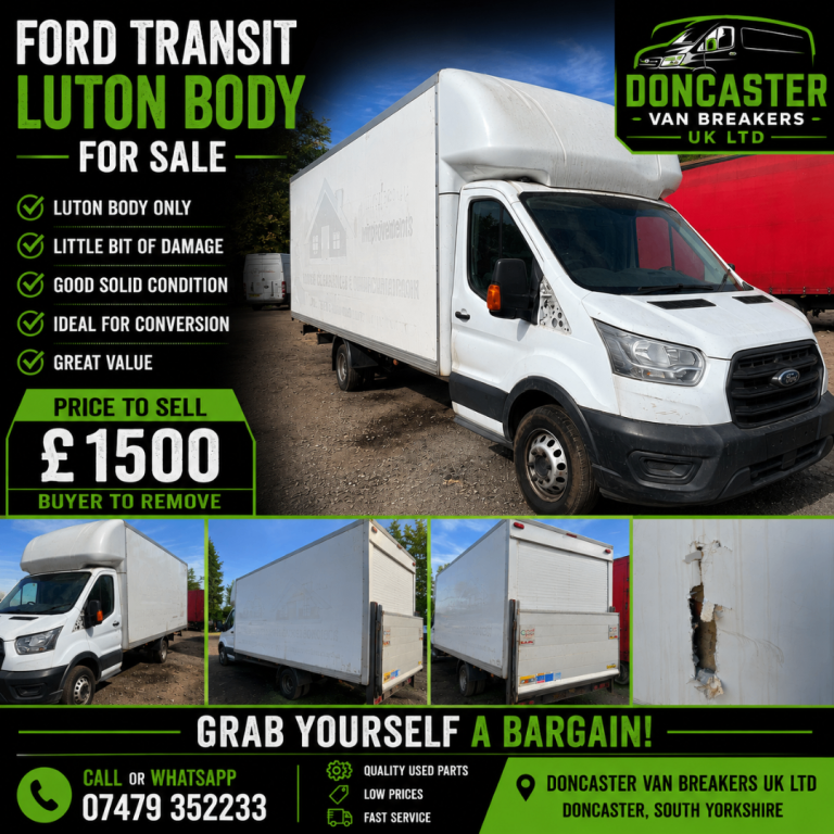 Transit Luton Body for sale