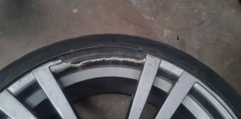 Alloy wheel repair
