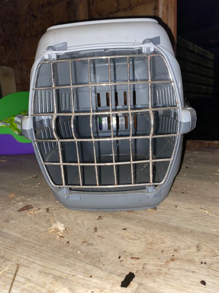 Pet carrier and bits n bobs