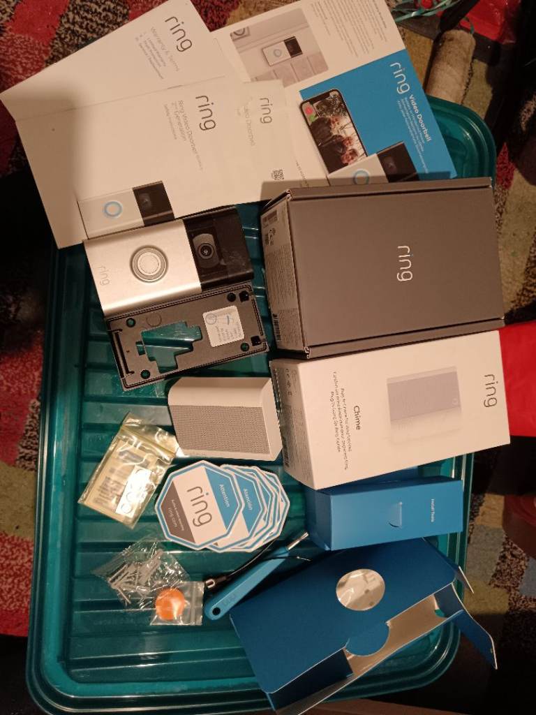 Ring doorbell 2nd generation and chime