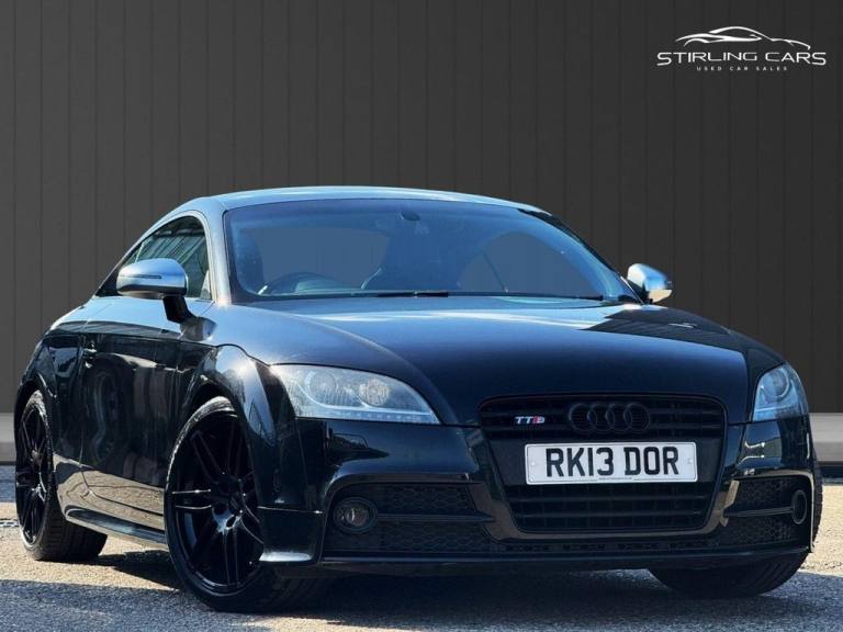 2013  AUDI TTS 2.0 TFSI BLACK EDITION COUPE 3DR PETROL S TRONIC QUATTRO EURO 5