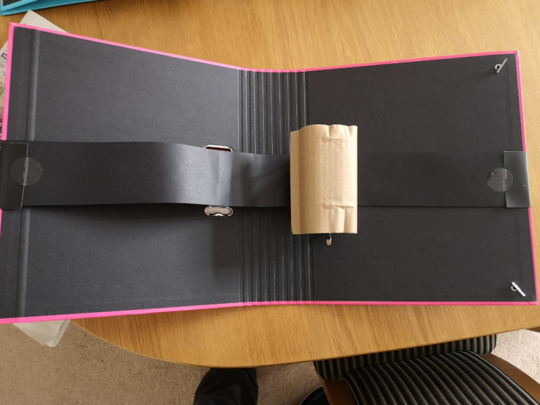 NEW W H Smith rollbound lever arch file