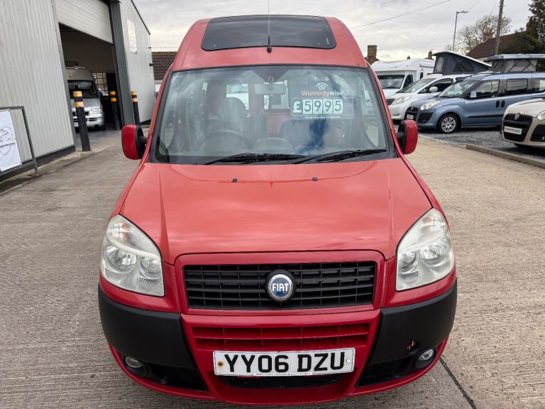 2006 Fiat Doblo Dynamic M-JET Diesel Camper Van 1 Berth 