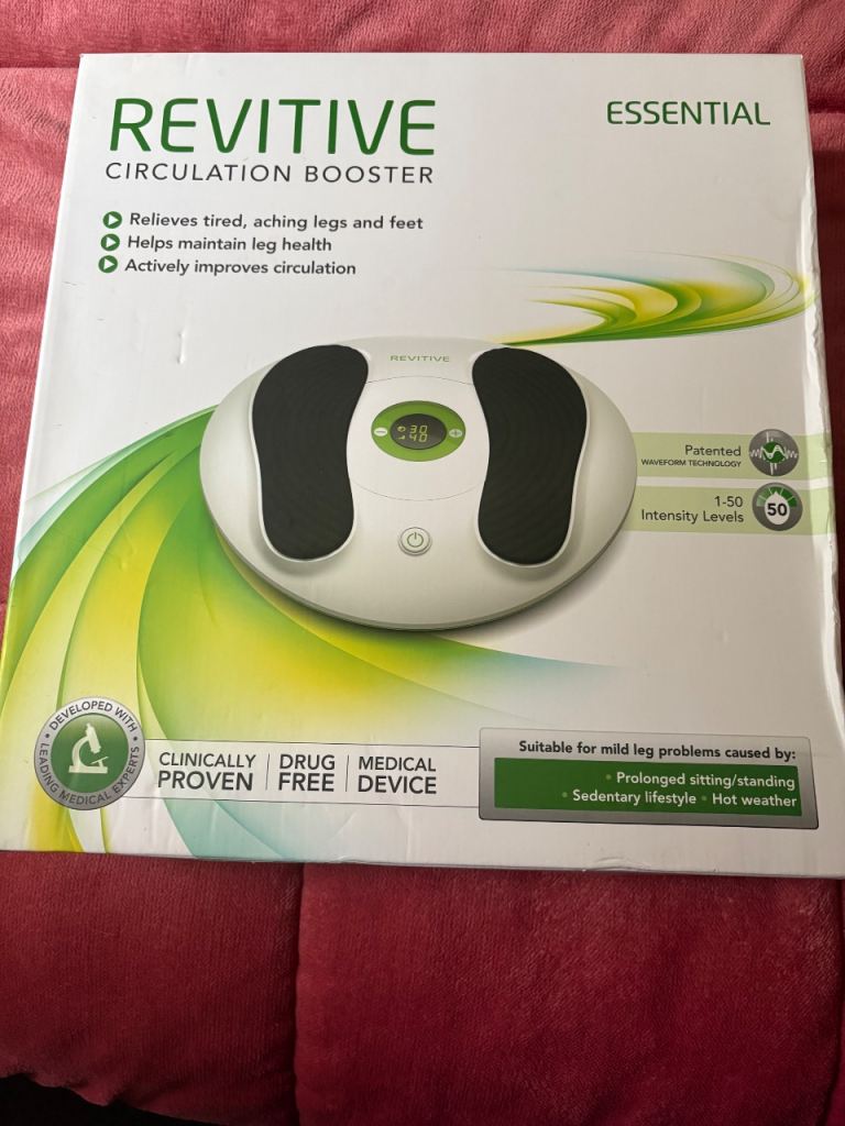 Revitive Circulation Booster Essential – Brand New, Unused