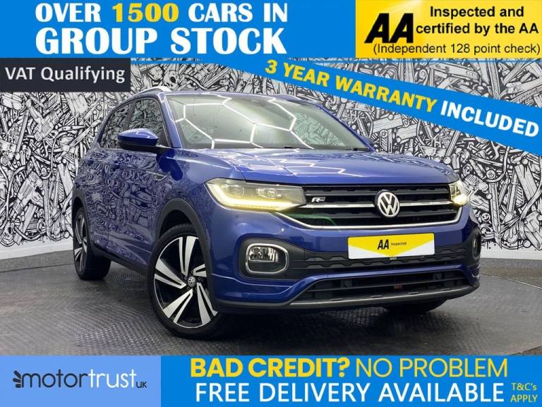 2020 Volkswagen T-Cross 1.0 TSI R-Line SUV 5dr Petrol Manual Euro 6 (s/s) (115 ps) HATCHBACK Petr...