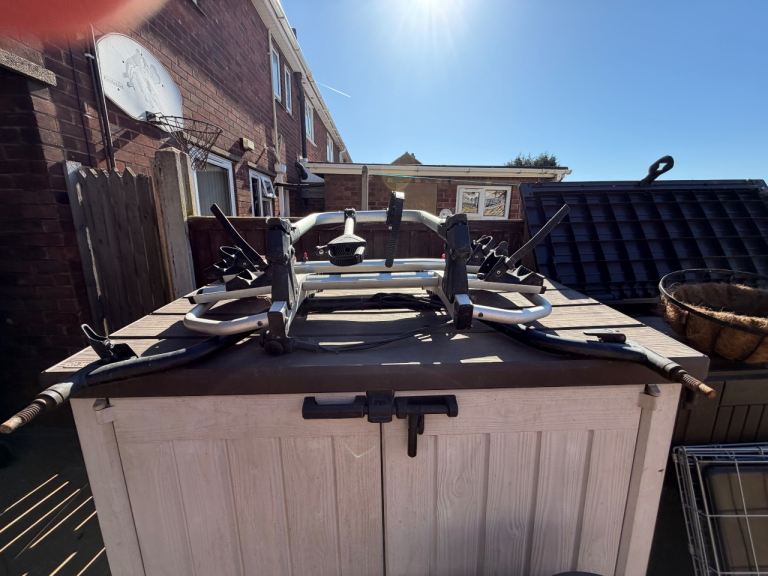 Mini Cooper bicycle rack