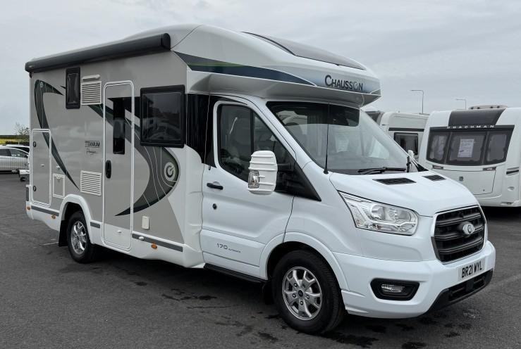 2021 CHAUSSON TITANIUM PREMIUM 640 LUXURY 4 BERTH MOTORHOME 