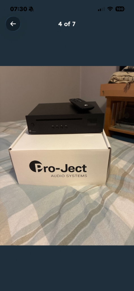 Pro - Ject CD player 