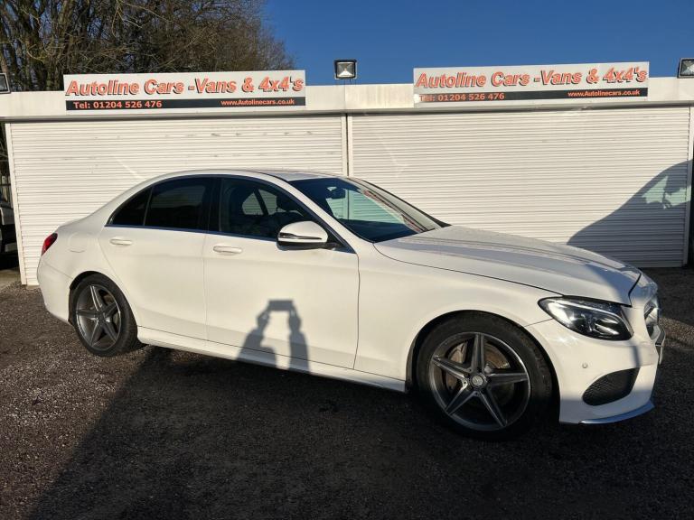 2015 Mercedes-Benz C Class 2.1 C300dh AMG Line G-Tronic+ Euro 6 (s/s) 4dr SALOON Diesel/Electric ...