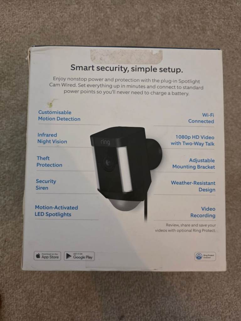 Ring security camera bundle