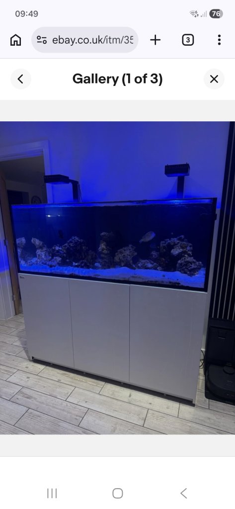 Red Sea 525xl Marine Aquarium