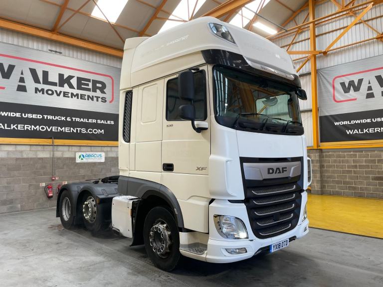DAF XF106 530 SUPERSPACE *EURO 6* 6X2 TRACTOR UNIT - 2018 - YX18 OTD